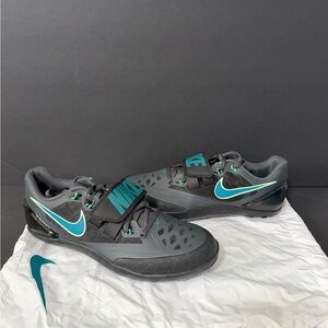 Nike Zoom Rotational 6 Anthracite Track Field Throwing Shoes FZ9606 001 Men 8.5